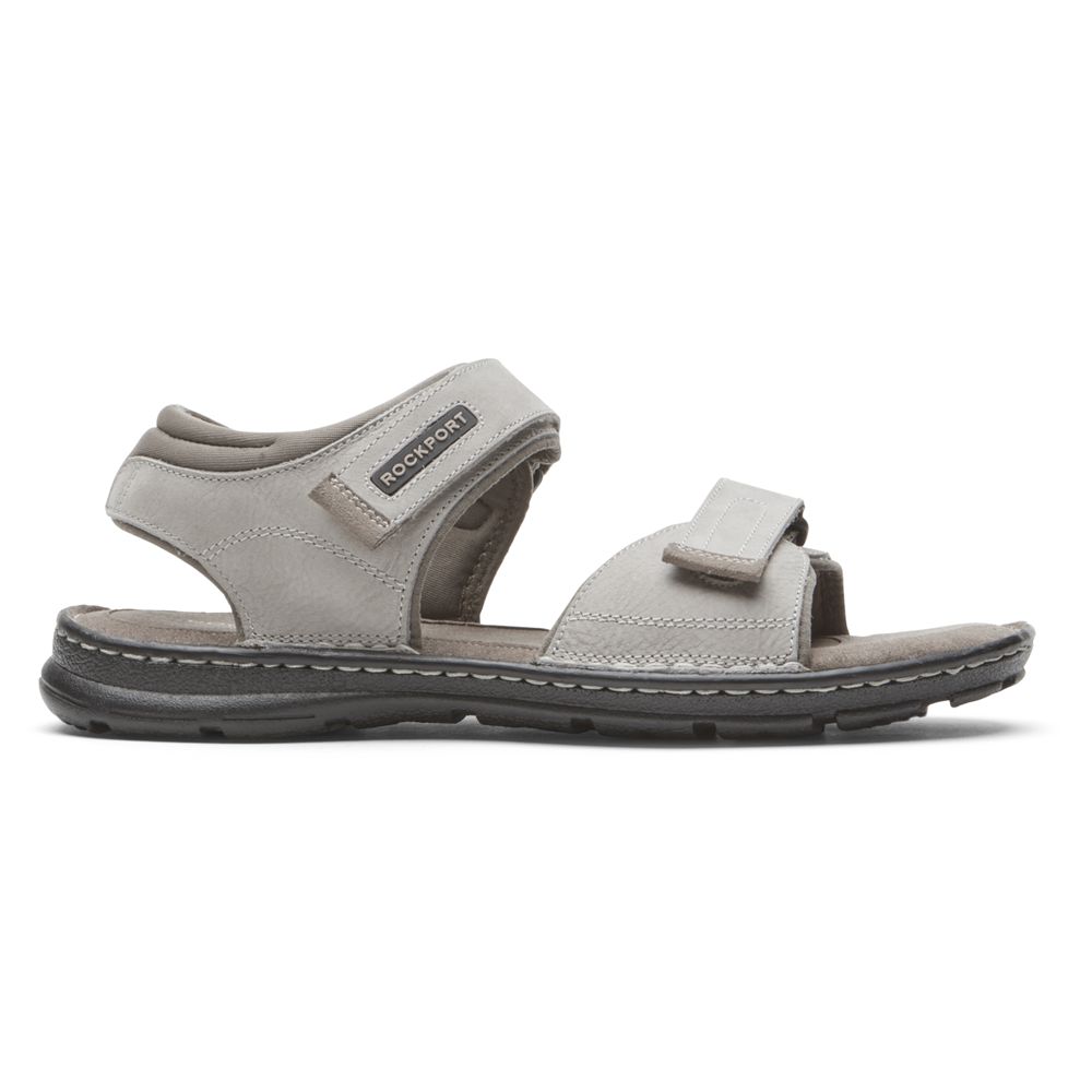 Rockport Darwyn Quarter-Strap - Mens Sandals - Brown - NZ (ZIF-497136)